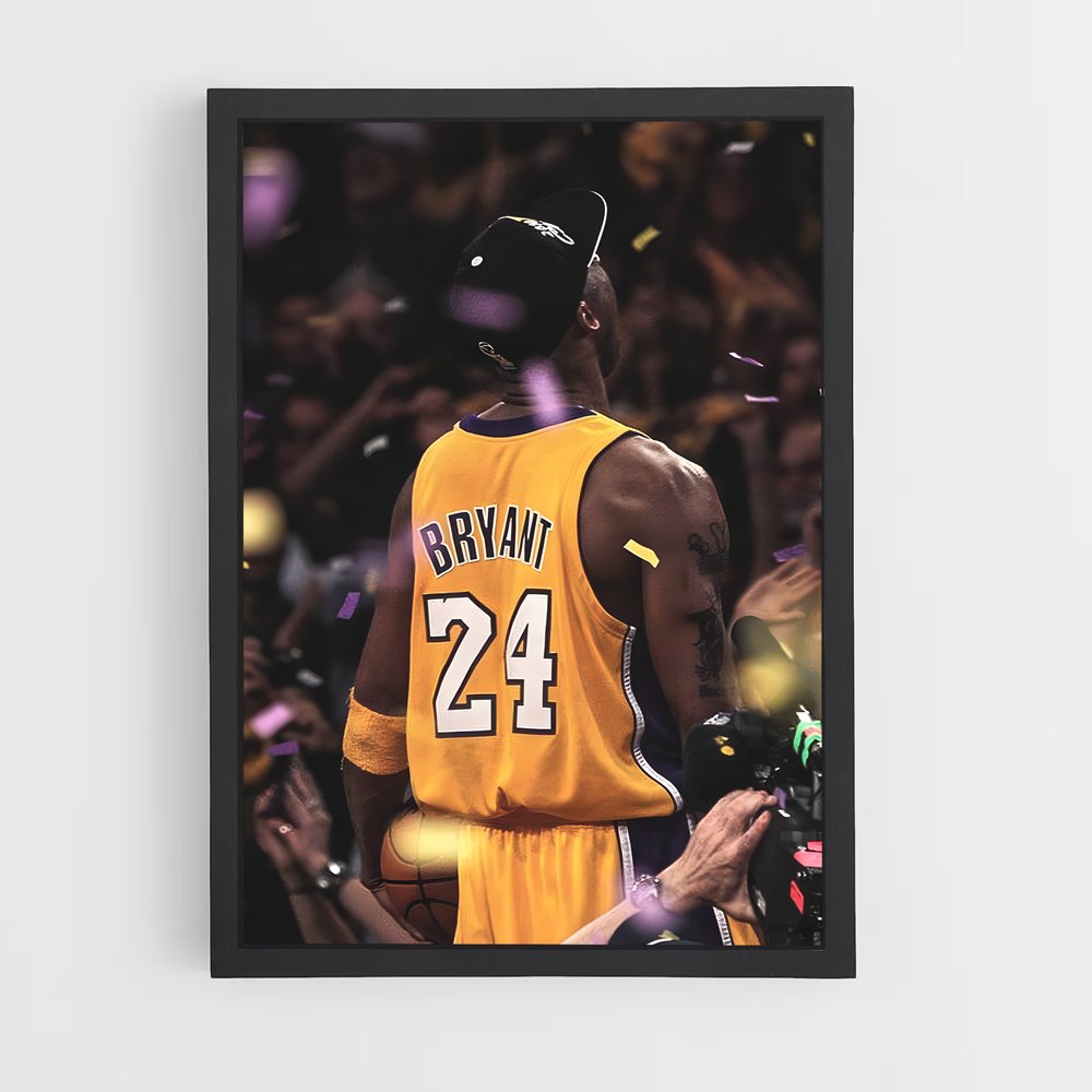 Poster Kobe Bryant – affiche Basketball (vue 2)